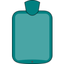 download Hot Water Bottle clipart image with 180 hue color