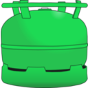 download Gas Bottle 6 Kg clipart image with 135 hue color