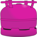 download Gas Bottle 6 Kg clipart image with 315 hue color