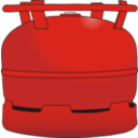 download Gas Bottle 6 Kg clipart image with 0 hue color