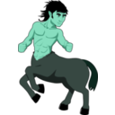 download Centaur clipart image with 135 hue color