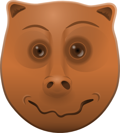 Cartoon Animal Head