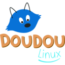 download Doudou Linux Logo V2 clipart image with 180 hue color