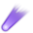 download Comet clipart image with 45 hue color