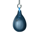 download Boxing Speedbag clipart image with 180 hue color