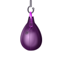 download Boxing Speedbag clipart image with 270 hue color