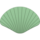 download Shell clipart image with 90 hue color