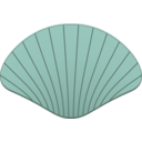 download Shell clipart image with 135 hue color