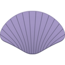 download Shell clipart image with 225 hue color