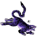 download Tiger clipart image with 225 hue color