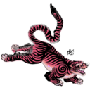 download Tiger clipart image with 315 hue color