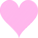 download Heart clipart image with 315 hue color