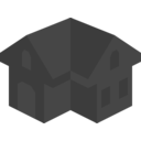 Placeholder Isometric Building Icon Dark Alternative