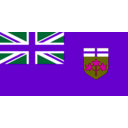 download Flag Of Ontario Canada clipart image with 270 hue color