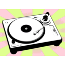 download Turntable clipart image with 225 hue color
