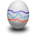 download Easter Egg clipart image with 135 hue color