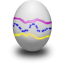 download Easter Egg clipart image with 180 hue color