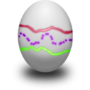 download Easter Egg clipart image with 225 hue color