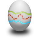download Easter Egg clipart image with 315 hue color