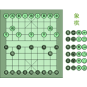 download Xiangqi Chinese Chessboard clipart image with 90 hue color