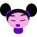 download Girl clipart image with 270 hue color