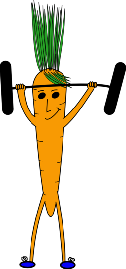 Weightlifting Carrot