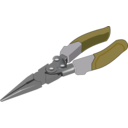 download Pliers clipart image with 180 hue color