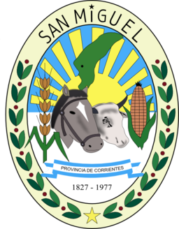 Escudo De La Municipalidad De San Miguel Corrientes Argentina