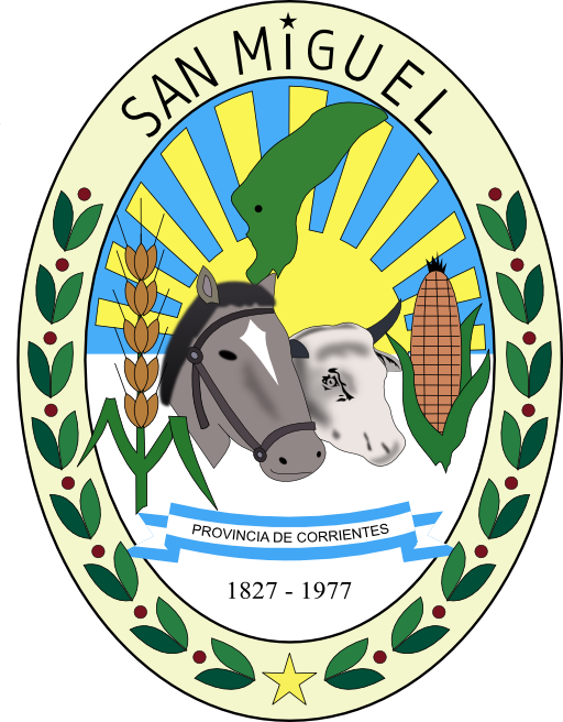Escudo De La Municipalidad De San Miguel Corrientes Argentina
