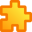 Icon Puzzle Yellow