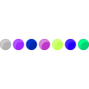 download Colorful Circle Icon Backgrounds clipart image with 225 hue color