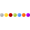 Colorful Circle Icon Backgrounds