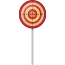 download Target clipart image with 0 hue color