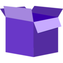 download Box clipart image with 45 hue color