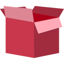 download Box clipart image with 135 hue color