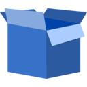 download Box clipart image with 0 hue color