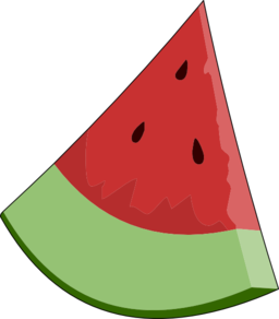 Watermelon Slice Wedge