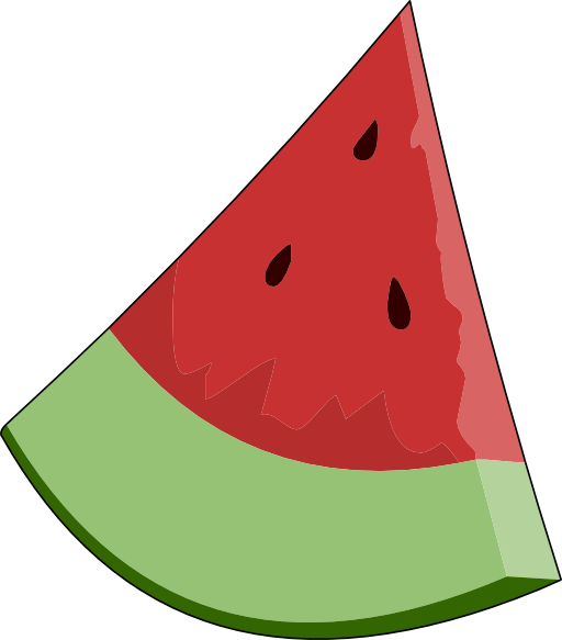 Watermelon Slice Wedge