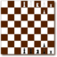 Chessboard 2d Brown