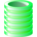 download Database clipart image with 90 hue color