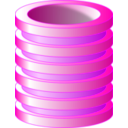 download Database clipart image with 270 hue color
