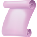 download Scroll clipart image with 270 hue color
