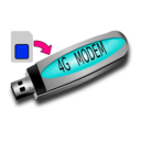 download 4g Modem And Sim clipart image with 180 hue color