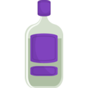 download Bottle clipart image with 270 hue color