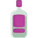 download Bottle clipart image with 315 hue color