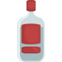 download Bottle clipart image with 0 hue color