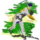 download Baseball clipart image with 45 hue color