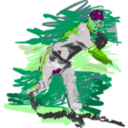 download Baseball clipart image with 90 hue color