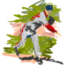 download Baseball clipart image with 0 hue color