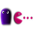 download Pacman clipart image with 270 hue color